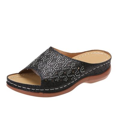 Orthopedic Sandals Women Plantar Fasciitis Arch Support Indoor Women Orthotic Slides Comfortable Orthopedic Sandals Dressy Summer Wide Width Walking Flip Flops Beach Shoes with Arch Support 2024