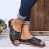 Orthopedic Sandals Women Plantar Fasciitis Arch Support Indoor Women Orthotic Slides Comfortable Orthopedic Sandals Dressy Summer Wide Width Walking Flip Flops Beach Shoes with Arch Support 2024 view 2