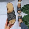 Orthopedic Sandals Women Plantar Fasciitis Arch Support Indoor Women Orthotic Slides Comfortable Orthopedic Sandals Dressy Summer Wide Width Walking Flip Flops Beach Shoes with Arch Support 2024 view 3