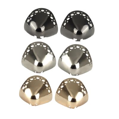 High Heels Toe Protector Cover, 3 Pairs Metal Toe Caps