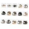 High Heels Toe Protector Cover, 3 Pairs Metal Toe Caps view 3