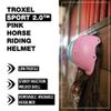 Troxel Sport 2.0 Injection Molded Horse Riding Helmet, Lightweight Adjustable Design, Safety Horseback Riding Gear view 2