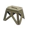 POPETPOP Portable Folding Stool for Camping Fishing Office Kitchen Pp Material Easy to Carry view 1