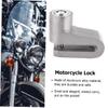 POPETPOP 1pc Silver Disc Brake Lock Theft Motorcycle Lock for Bike Security Compact Design for Easy Carrying Stylish for Motorbikes and Scooters view 2