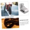 POPETPOP 1pc Silver Disc Brake Lock Theft Motorcycle Lock for Bike Security Compact Design for Easy Carrying Stylish for Motorbikes and Scooters view 3
