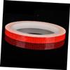 POPETPOP 8m Fluorescent Bike Wheel Reflective Stickers Auto Sticker Reflective Bike Decals Parts Guard Straps for Safety view 2