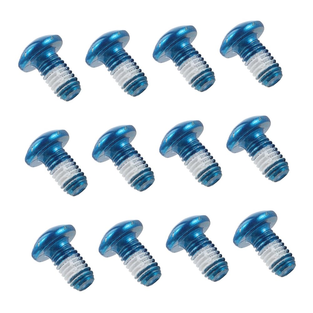 POPETPOP 12pcs Bike Brake Disc Screws Disc Bolts Thread Screws Easy Installation Suitable for Bike Repairers