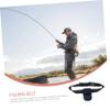 BESPORTBLE Fishing Waist Belt Adjustable Oxford Cloth Rod Holder Portable Fishing Accessories for Outdoor Enthusiasts Lightweight Wading Support for Saltwater view 2