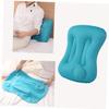 Amosfun Inflatable Travel Pillow Quick Inflate Comfortable Cushion for Camping Outdoor Car Office and Home Versatile Support for Head and Neck Reliable Safe Design Peacock view 2