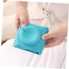 Amosfun Inflatable Travel Pillow Quick Inflate Comfortable Cushion for Camping Outdoor Car Office and Home Versatile Support for Head and Neck Reliable Safe Design Peacock view 4