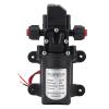 12V DC 60W Water Pump with Adjustable Pressure Switch 5L/min 116psi (0.8MPA) Self Priming Fresh Water Pump for RV, Camper, Marine Boat, Lawn Watering(9.9x16.7cm / 3.9x 6.6in)