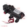 12V DC 60W Water Pump with Adjustable Pressure Switch 5L/min 116psi (0.8MPA) Self Priming Fresh Water Pump for RV, Camper, Marine Boat, Lawn Watering(9.9x16.7cm / 3.9x 6.6in) view 3