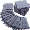 24 Pack, 96 SQFT - 24" x 24" - 1/2" Extra Thick Floor Exercise Mat for Home Gym or Floor Padding - High-Density EVA Interlocking Foam Floor Tiles for Gym Equipment, Play Area | Yoga, Cardio, Weights view 1