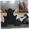 FOYTOKI 2pcs Dumbbell Holder Dumbbell Rack Sturdy Plastic Storage Corner Barbell Hanger Wear-resistant Fitness Supplies view 4