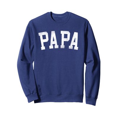 Papa - Classic Bold Font Father's Day Papa Sweatshirt