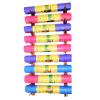 Yoga Mat Storage Rack Natural Wood Yoga Mat Rack Storage,Multifunctional Wall Storage Mount with Display Holder,Adjustable Width (Color: Brown) view 1