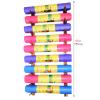 Yoga Mat Storage Rack Natural Wood Yoga Mat Rack Storage,Multifunctional Wall Storage Mount with Display Holder,Adjustable Width (Color: Brown) view 2