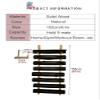 Wooden Indoor Large Capacity Yoga Mat Organizer Rack Wall Mount,Yoga Studio/Fitness Room Foam Roller Stand Holder Shelf (Size: 9 Tier) view 3
