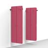 Wall Yoga Mats Rack-Holds 10 Exercis Mats,Hanging Storage Adjustable Spacing Iron Shelf for Foam Rollers,Home/Gym,with Punch Tool view 3