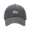 Baseball Cap Men Women Name Moe Gift Embroidered Unisex Classic Adjustable Strapback Dad Hat (7 1/2,Grey) view 1