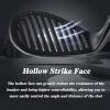 Golf Wedges, Men 's Right Hand Golf 56/60 Degrees Sand Bar, Hollow Sand Rod Hitting Surface Wedge, Stainless Steel Black, Great Golf Gift view 2