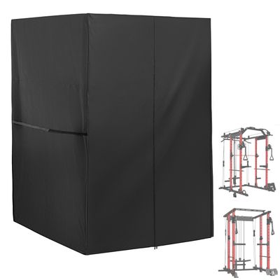 Starcrew Squat Rack Cover for Squat Cage, Waterproof Power Cage Cover for Power Rack/Home Gym Rack/Smith Machine/Weight Lifting Rack-47" x 69" x 83"