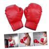 BESPORTBLE Comfortable Sparring Boxing Gloves for Boy Girl Wear-Resistant Professional Kickboxing Mitts Padding for Shock Absorption Durable Pu Material for Safe Training view 2