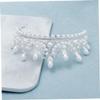 Didiseaon Diamond Elegant Rhinestone Headwear for Brides and Special Occasions Stunning Bridal Accessory Silver view 3