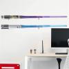 DUDOK Lightsaber Holder, Lightsaber Wall Mount Bracket, Clear Acrylic Lightsaber with Screws, Acrylic Display Stand Holder, Easily Install Acrylic Lightsaber Bracket for Any Swordss Sabers view 4