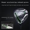12 Piece Golf Set-Left Handed, Men's Complete Golf Club Package Sets, Professional Golf Club Graphite Carbon Steel Shaft with Wheels Bag view 3
