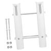 Mipcase Boat Fishing Rod Holder Double Tube Wall-Mounted Rack Durable Accessory for Secure Storage Easy Installation for Boats and Yachts view 1
