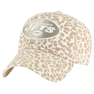 47 Women's Natural New York Jets Panthera Clean Up Adjustable Hat