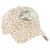 47 Women's Natural New York Jets Panthera Clean Up Adjustable Hat view 2