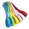 BESPORTBLE Camping Picnic Must-have 10pcs Plastic Cutlery Spatula Fork Compact Portable Random Color view 1