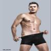 BMYALLEI Men's Boxers Briefs Redundant Prepuce Front Open Breathable Bulge Boxer Briefs Separated Pouch Trunks (US, Alpha, X-Large, Regular, Regular, Gentlman Black+Blue) view 2
