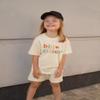 Big Sister Shirt for Girls: Girls Big Sister Shirt Promoted to Big Sister Tshirt Big Sis Announcement Outfit Top 2t 3t 4t Apricot view 2