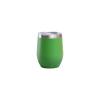 12oz Eggshell Cup Stainless Steel Double Layer Vacuum Sprayed Egg U-shaped Cup Creative Red Wine Glass (Green) view 1