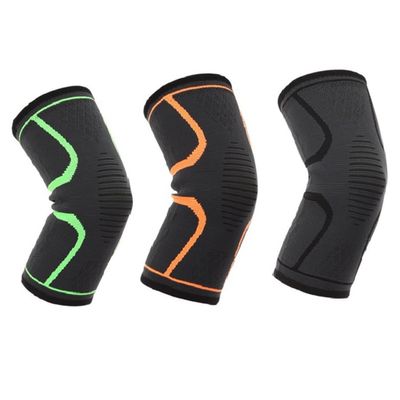 FRCOLOR 1pc Knee Support Sleeve Thin Knitted Sports Protector for Running Jogging and Workouts Unisex and Comfortable Design Black