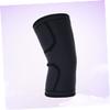 FRCOLOR 1pc Knee Support Sleeve Thin Knitted Sports Protector for Running Jogging and Workouts Unisex and Comfortable Design Black view 3