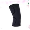 FRCOLOR 1pc Knee Support Sleeve Thin Knitted Sports Protector for Running Jogging and Workouts Unisex and Comfortable Design Black view 4