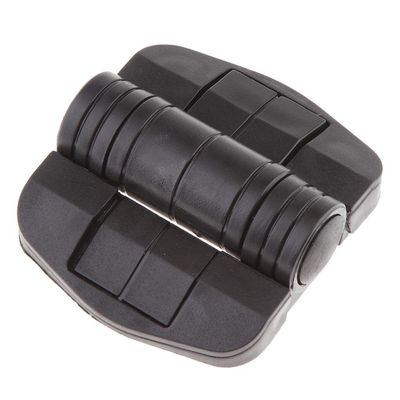NineFit Basics Adjustable Marine Boat Hinge with 115 Degree Open Angle, 58x50mm, Black