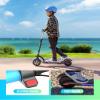 Gyroor H40 Kids Electric Scooter, 180W Motor, Up to 10 MPH, LED Display & Colorful Lights, Adjustable Height, for Boys & Girls Ages 8-12, Great Birthday Gift,H40-Blue view 4
