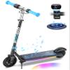 Gyroor Electric Scooter for Kids, E-Throttle 150W Motor LED Display, H30Max-Blue view 1