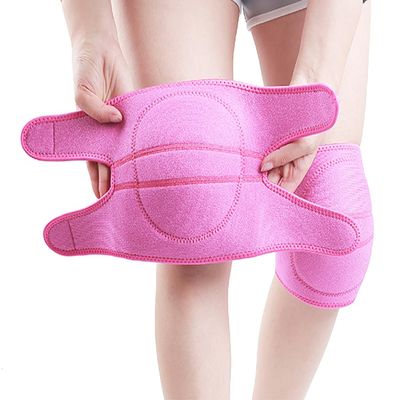 SUJAYU Knee Pads for Women & Men, Soft Dance Knee Pad Volleyball Knee Pads for Women Men Wrestling Gear, Crash Pad Snowboarding Gear Knee Protector for Work (Fit Under 140lbs)