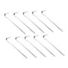 WHAMVOX 12pcs Tent Pegs Stakes for Outdoor Camping Durable Thicken Design Lightweight and Portable Tent Accessories for Secure Grounding view 1