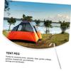 WHAMVOX 12pcs Tent Pegs Stakes for Outdoor Camping Durable Thicken Design Lightweight and Portable Tent Accessories for Secure Grounding view 2