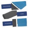 WHAMVOX Breathable Chilly Towels Quick-Drying Ice Towels for Yoga Sports Gym Outdoor Activities 4pcs Set view 2