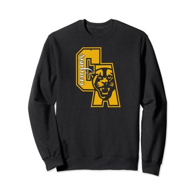 CA cougar yellow Sweatshirt