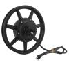 14 Inch Electric Wheel Motor 350W to 500W Aluminum Alloy Single Shaft Disc Brake Hub Motor 36-60V view 3