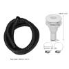 Acouto Bilge Pump Installation Kit Bilge Pump Hose 3/4 Inch 6.7ft Bilge Pump Plumbing Kit with Hose Clamps and Thru Hull Fitting view 2